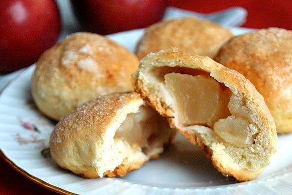 печенье с яблоками