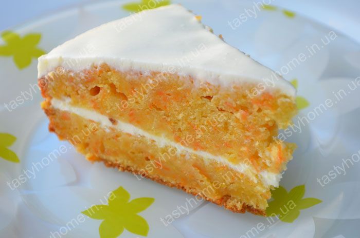 Морковно-сметанный торт
